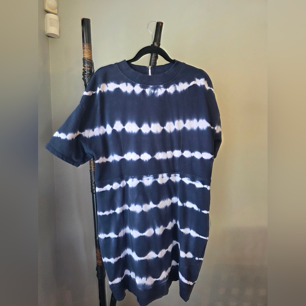 Michael Kors Navy and White Women's Dress